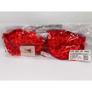 Savage X Fenty Not Sorry Unlined Lace Balconette Bra Size 40D Goji Berry NEW